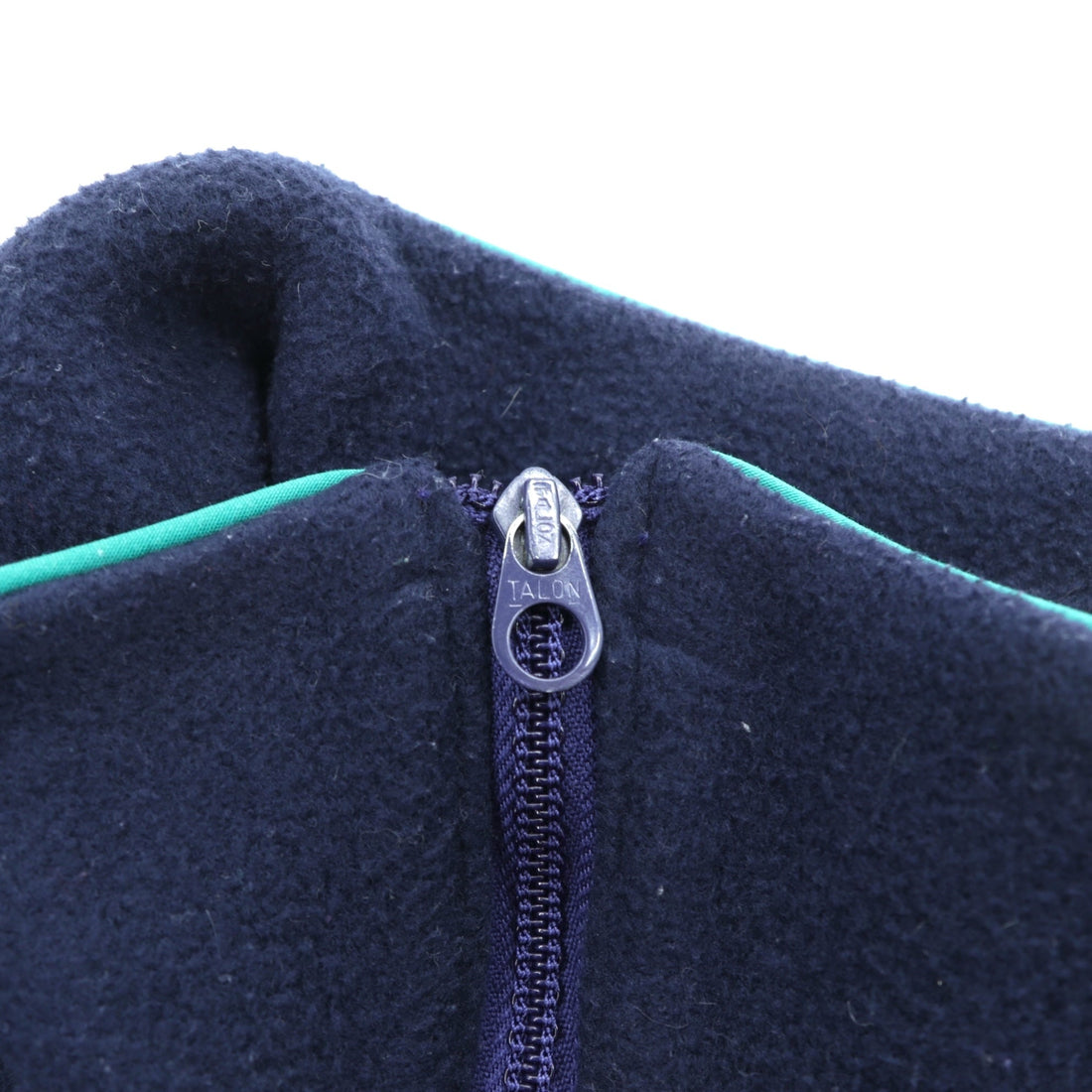 THE NORTH FACE 80s Made in USA Vintage Pullover Fleece Jacket, Small, Navy, Half Zip, High Neck, Stand Collar, Brown Tag, TALON Zip