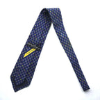 Salvatore Ferragamo ネクタイ ブルー シルク 総柄 小紋 昆虫 イタリア製