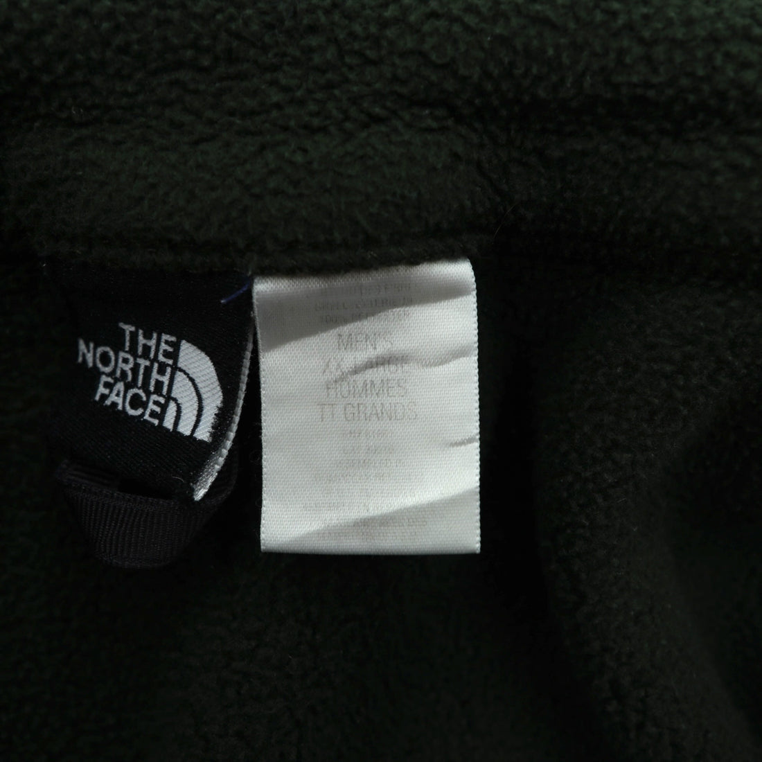 THE NORTH FACE 90s POLARTEC Fleece Jacket 2XL Khaki Drawcord Ventilation Pumori 88042