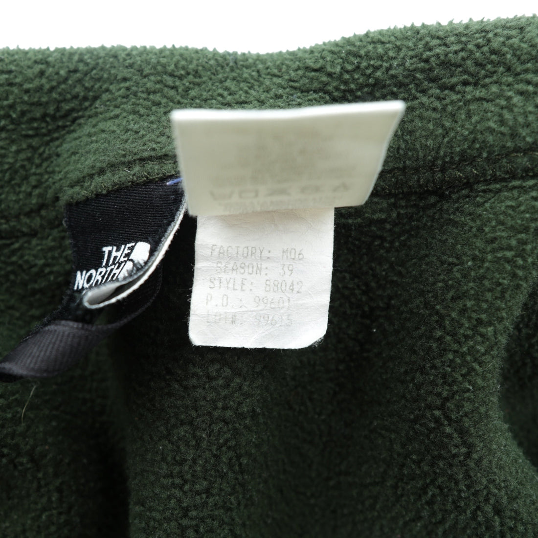 THE NORTH FACE 90s POLARTEC Fleece Jacket 2XL Khaki Drawcord Ventilation Pumori 88042