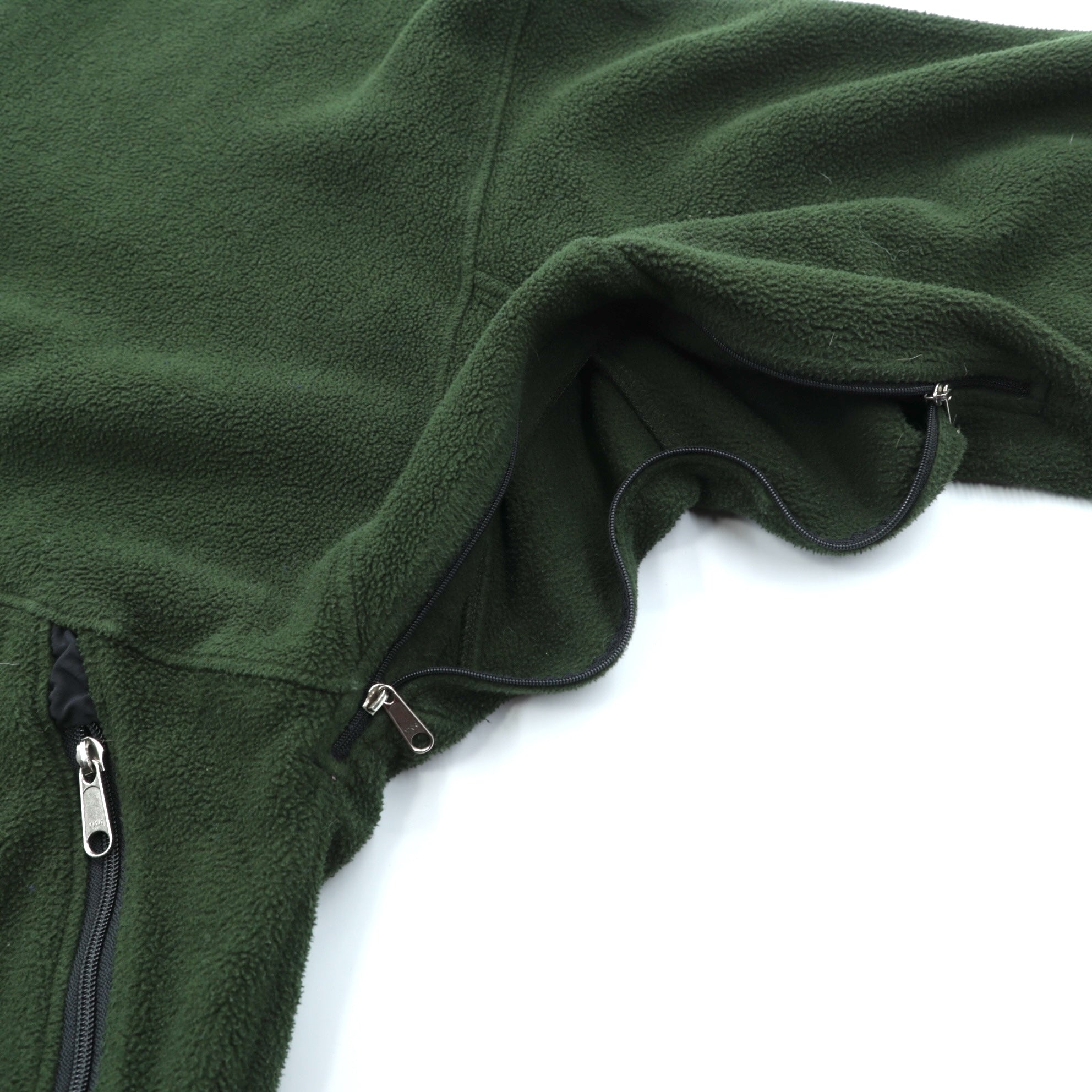 THE NORTH FACE 90年代 ポーラテック POLARTEC フリースジャケット 2XL カーキ ドローコード ベンチレーション Pumori Jacket 88042