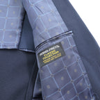 Sears 70s Made in USA 2B Tailored Jacket, Leather, Size M, Navy, Gold Buttons, Navy Blazer, PERMA-PREST CLASSIC COLLECTION