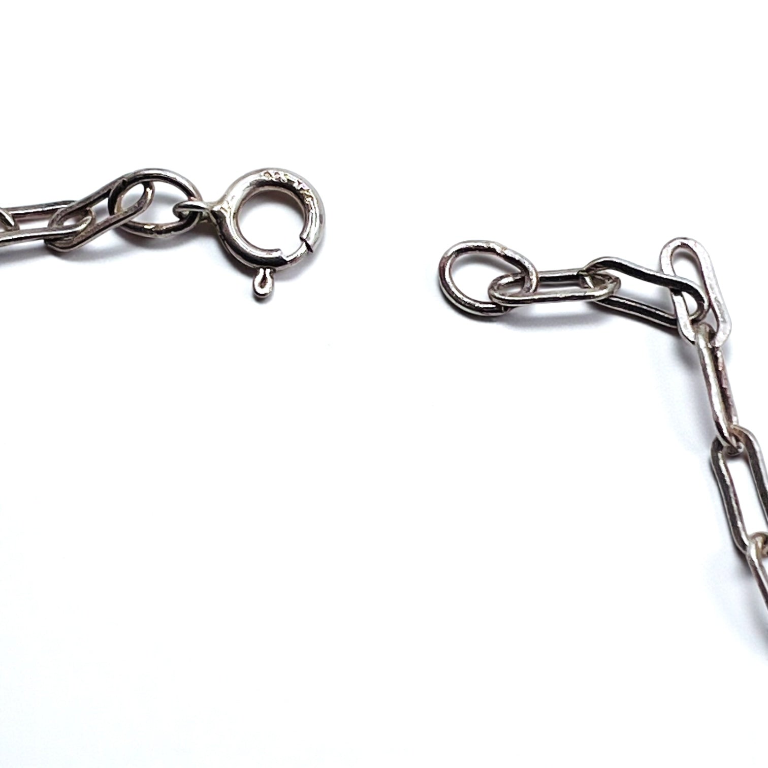 Vintage Sterling Silver Pendant ターコイズ ドロップ ネックレス シルバー STERLING ホールマーク IC刻印 ホピチェーン