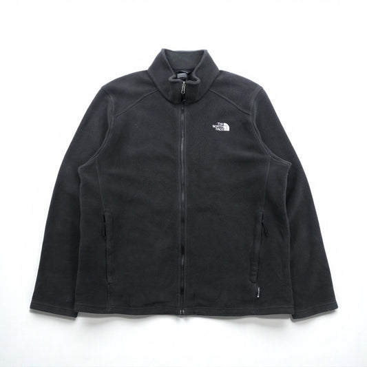 THE NORTH FACE 速乾 FLASHDRY フリースジャケット XL ブラック ドローコード スタンドカラー RDT300 AOFC