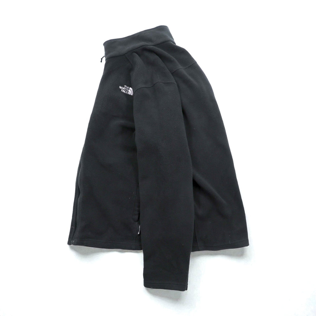 THE NORTH FACE 速乾 FLASHDRY フリースジャケット XL ブラック ドローコード スタンドカラー RDT300 AOFC