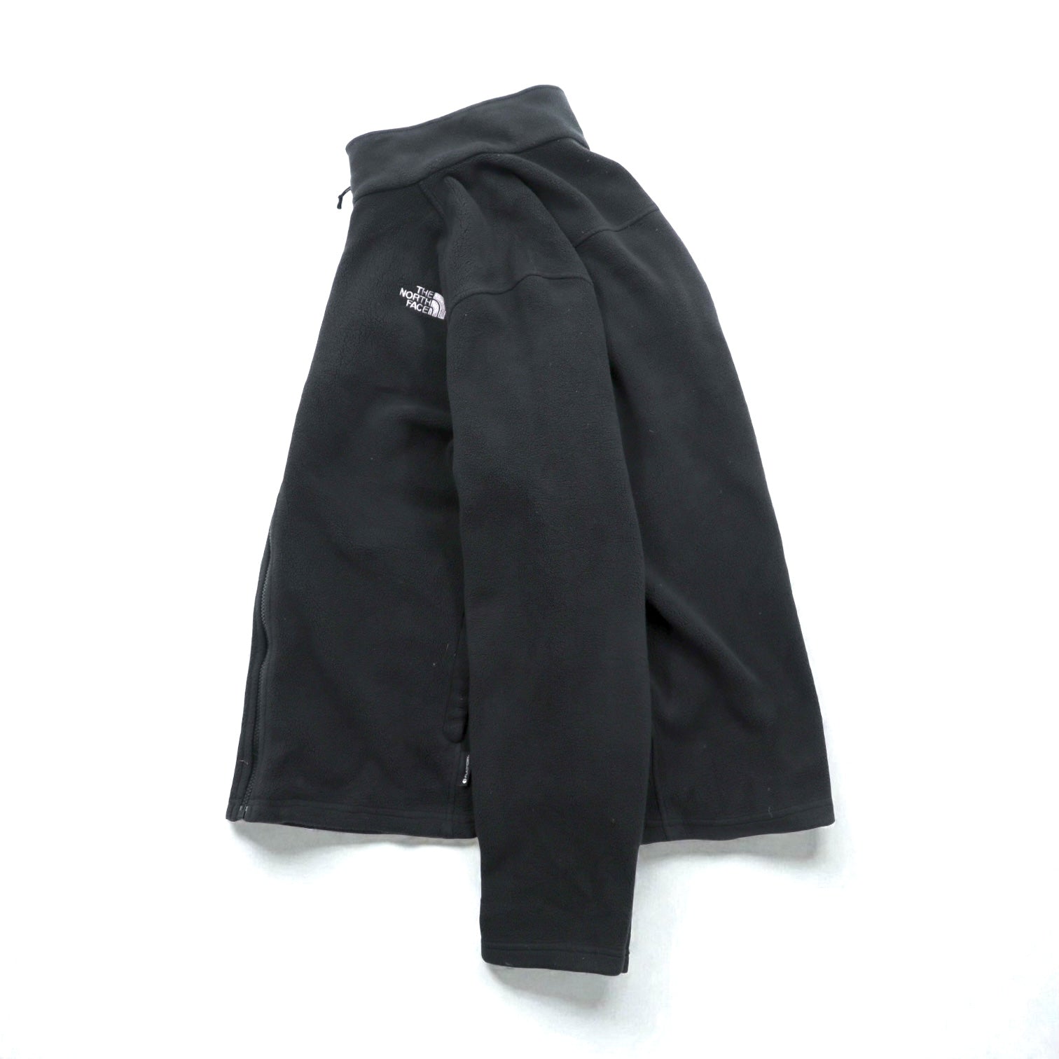 THE NORTH FACE 速乾 FLASHDRY フリースジャケット XL ブラック ドローコード スタンドカラー RDT300 AOFC