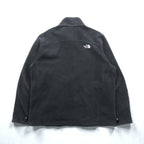 THE NORTH FACE 速乾 FLASHDRY フリースジャケット XL ブラック ドローコード スタンドカラー RDT300 AOFC