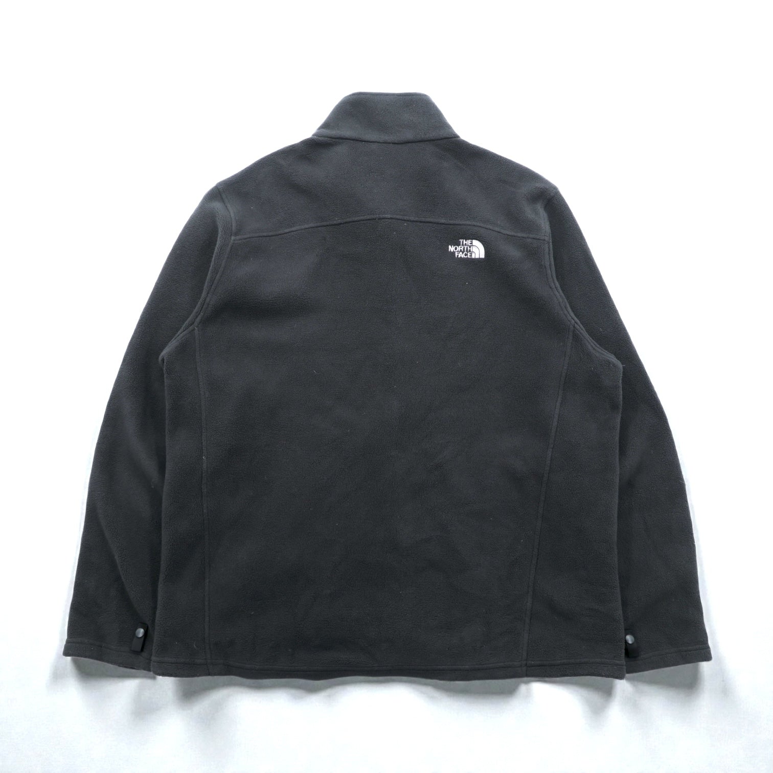 THE NORTH FACE 速乾 FLASHDRY フリースジャケット XL ブラック ドローコード スタンドカラー RDT300 AOFC