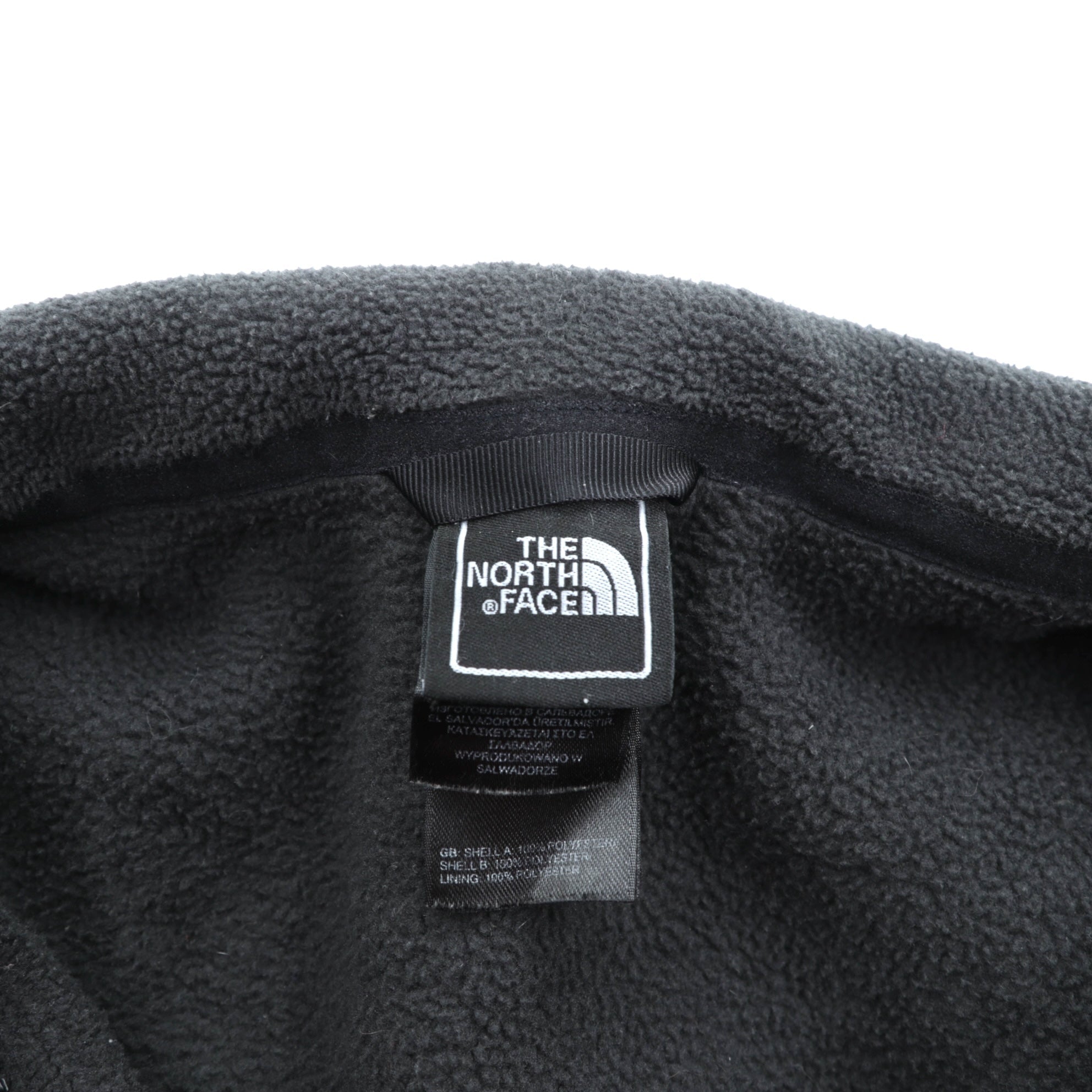 THE NORTH FACE 速乾 FLASHDRY フリースジャケット XL ブラック ドローコード スタンドカラー RDT300 AOFC