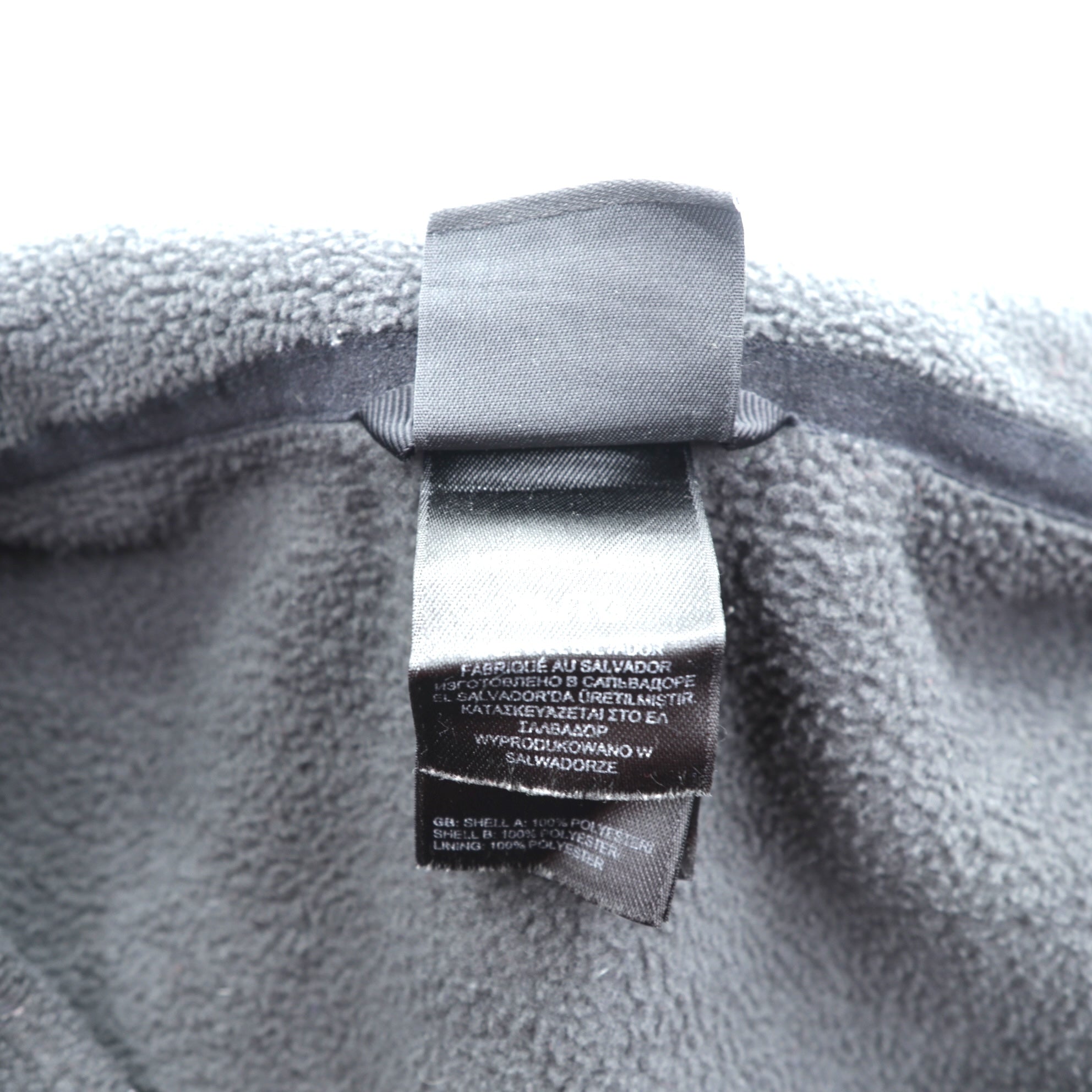 THE NORTH FACE 速乾 FLASHDRY フリースジャケット XL ブラック ドローコード スタンドカラー RDT300 AOFC