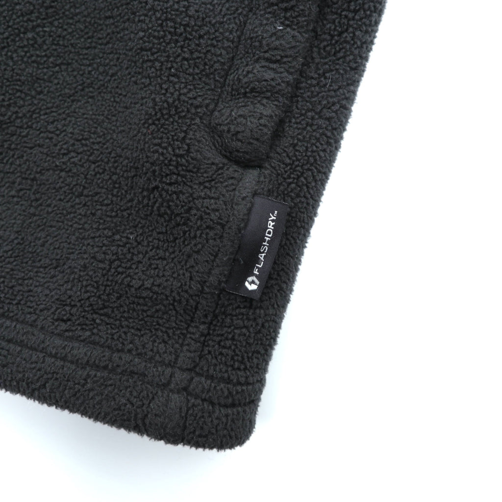 THE NORTH FACE 速乾 FLASHDRY フリースジャケット XL ブラック ドローコード スタンドカラー RDT300 AOFC