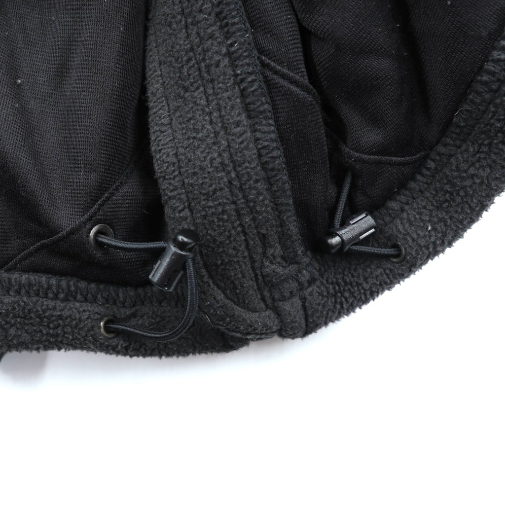 THE NORTH FACE 速乾 FLASHDRY フリースジャケット XL ブラック ドローコード スタンドカラー RDT300 AOFC