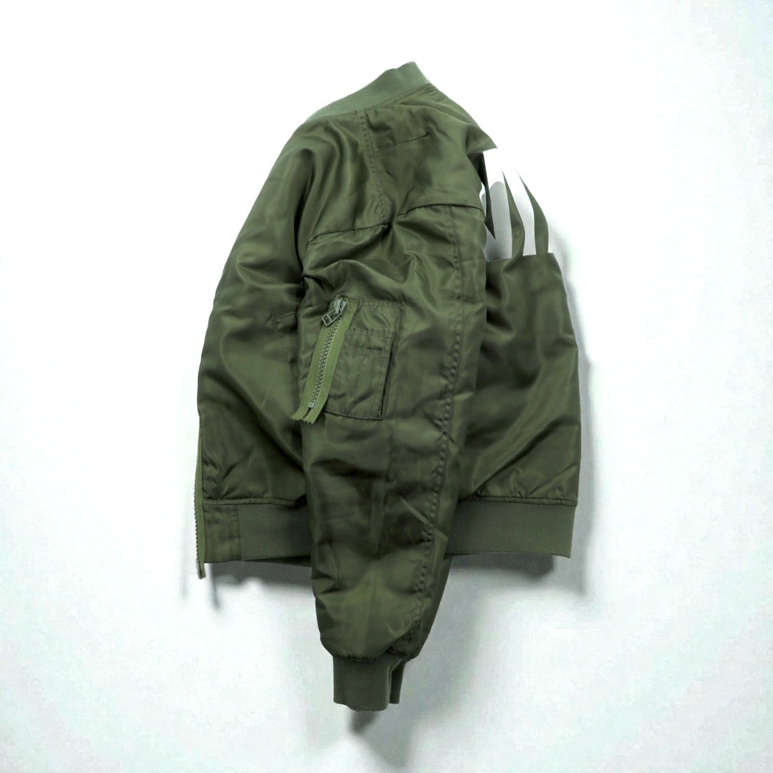 UNDERCOVER MA-1 Flight Jacket Padded Bomber Jacket, Size M, Khaki, MAD STORE, MDT4201