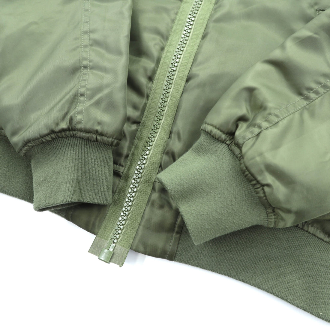 UNDERCOVER MA-1 Flight Jacket Padded Bomber Jacket, Size M, Khaki, MAD STORE, MDT4201