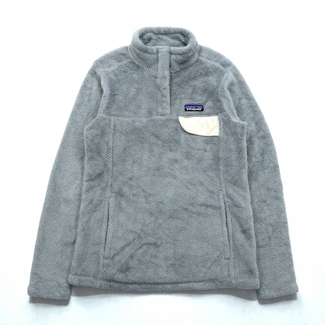 Patagonia リツール スナップT プルオーバー Polartec フリースジャケット XS パイル スタンドカラー ポーラテック サーマルプロ グレー 25443