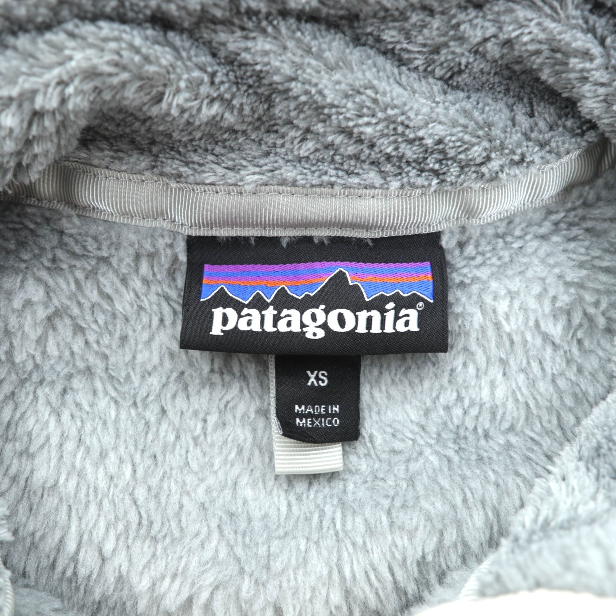 Patagonia リツール スナップT プルオーバー Polartec フリースジャケット XS パイル スタンドカラー ポーラテック サーマルプロ グレー 25443