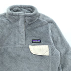 Patagonia リツール スナップT プルオーバー Polartec フリースジャケット XS パイル スタンドカラー ポーラテック サーマルプロ グレー 25443