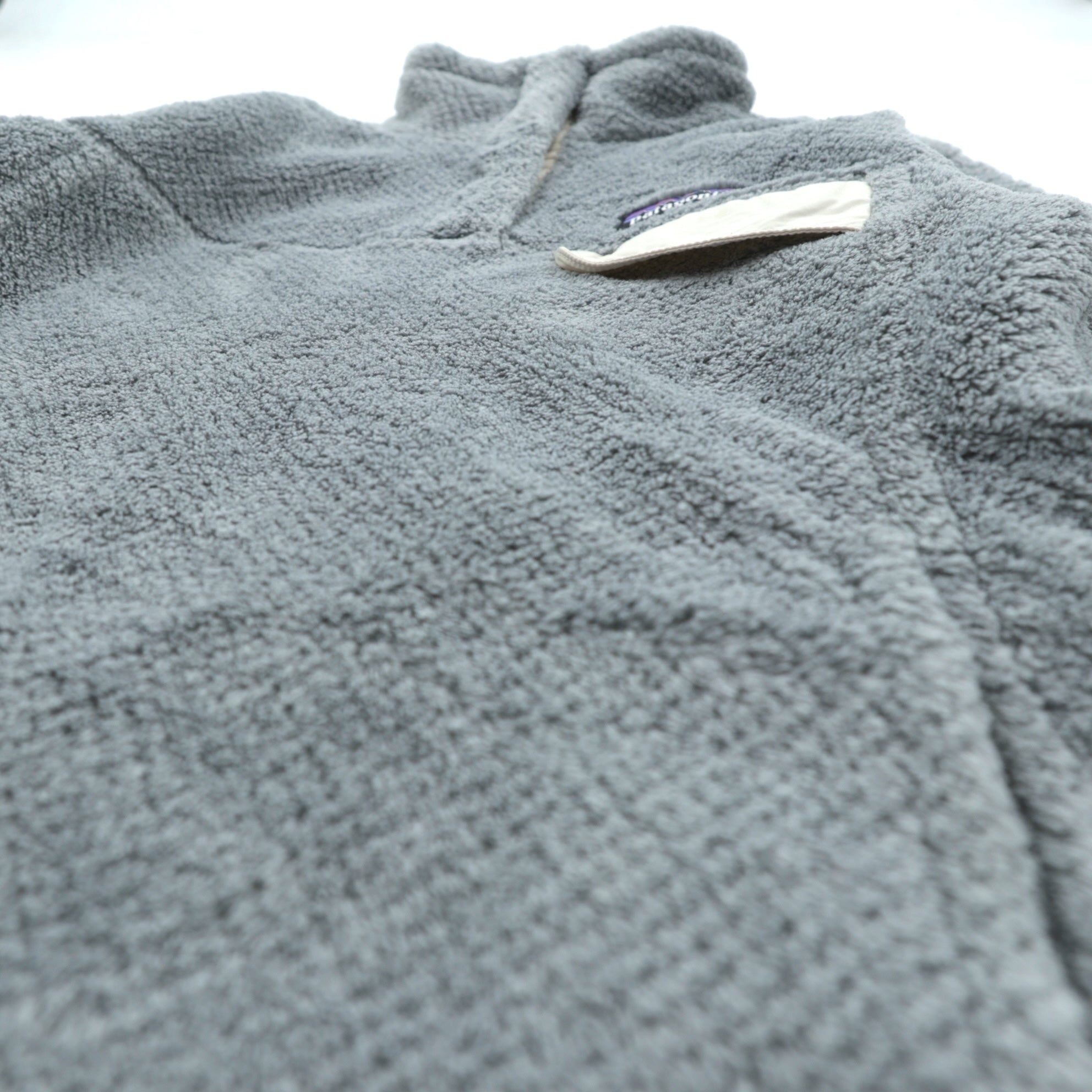 Patagonia リツール スナップT プルオーバー Polartec フリースジャケット XS パイル スタンドカラー ポーラテック サーマルプロ グレー 25443