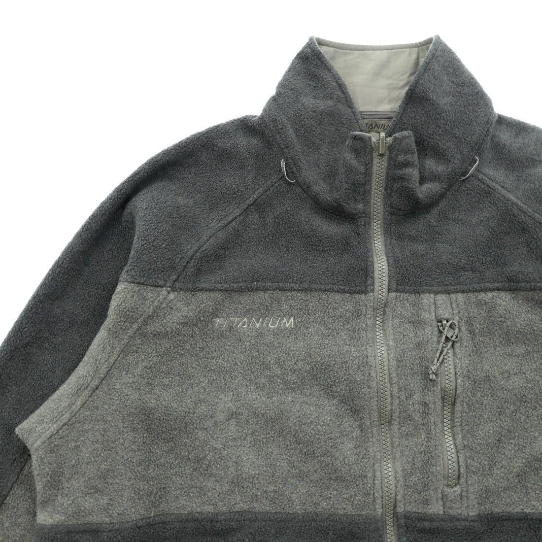 Columbia Titanium Fleece Jacket XL Khaki Drawcord SM6507 INTERCHANGE
