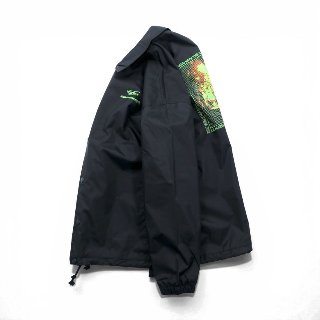 adidas originals コーチジャケット XL ブラック ドローコード ナイロン Torison CoachナイロンジャケットJacket Retro GD6012