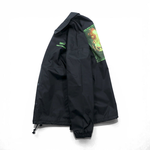 adidas originals コーチジャケット XL ブラック ドローコード ナイロン Torison CoachナイロンジャケットJacket Retro GD6012