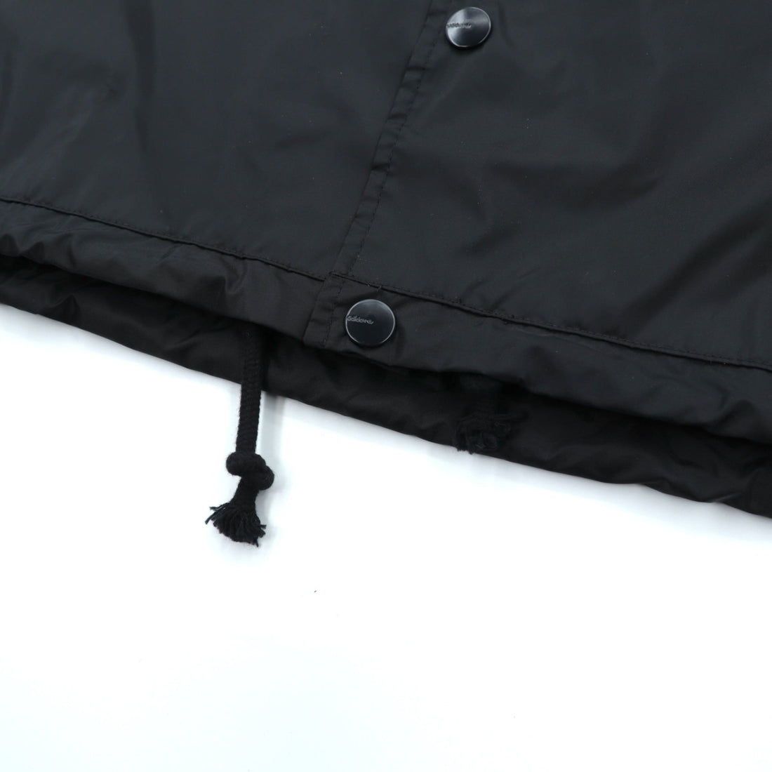 adidas originals コーチジャケット XL ブラック ドローコード ナイロン Torison CoachナイロンジャケットJacket Retro GD6012