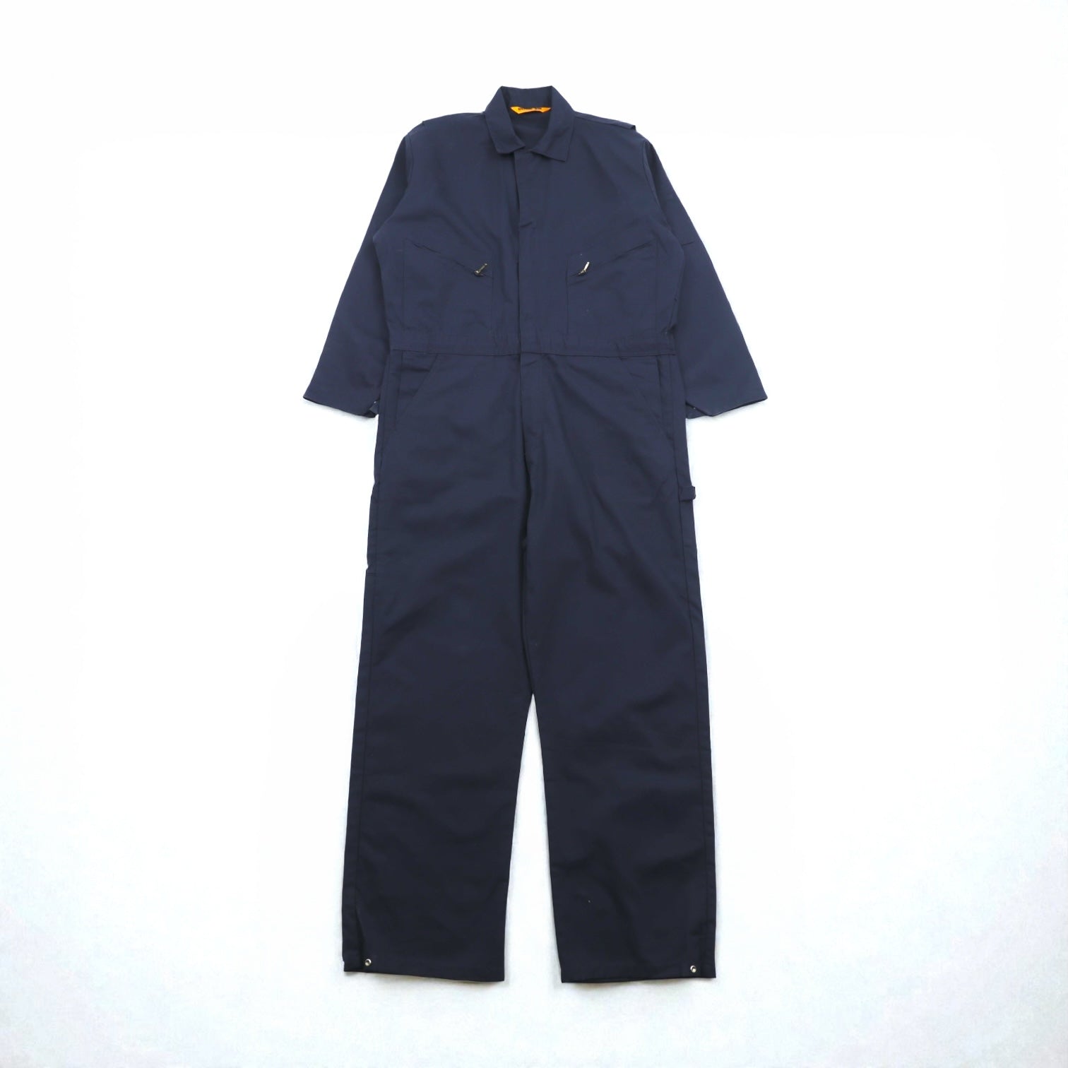 BERNE オールインワン ツナギ ジャンプスーツ L ネイビー TALONジップ C210NV