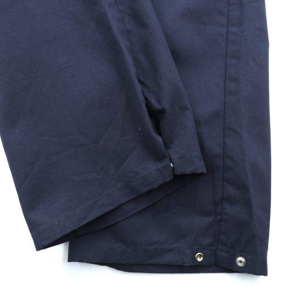 BERNE オールインワン ツナギ ジャンプスーツ L ネイビー TALONジップ C210NV