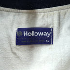 Holloway 90年代 USA製 ハーフジップ プルオーバー ナイロンジャケット XL カンガルーポケット リブライン