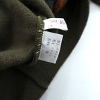 AUSTIN REED 90年代 日本製 ヴィンテージ Vネック ニット セーター M アーガイル柄 タスマニアン メリノウール 羊毛 未使用品