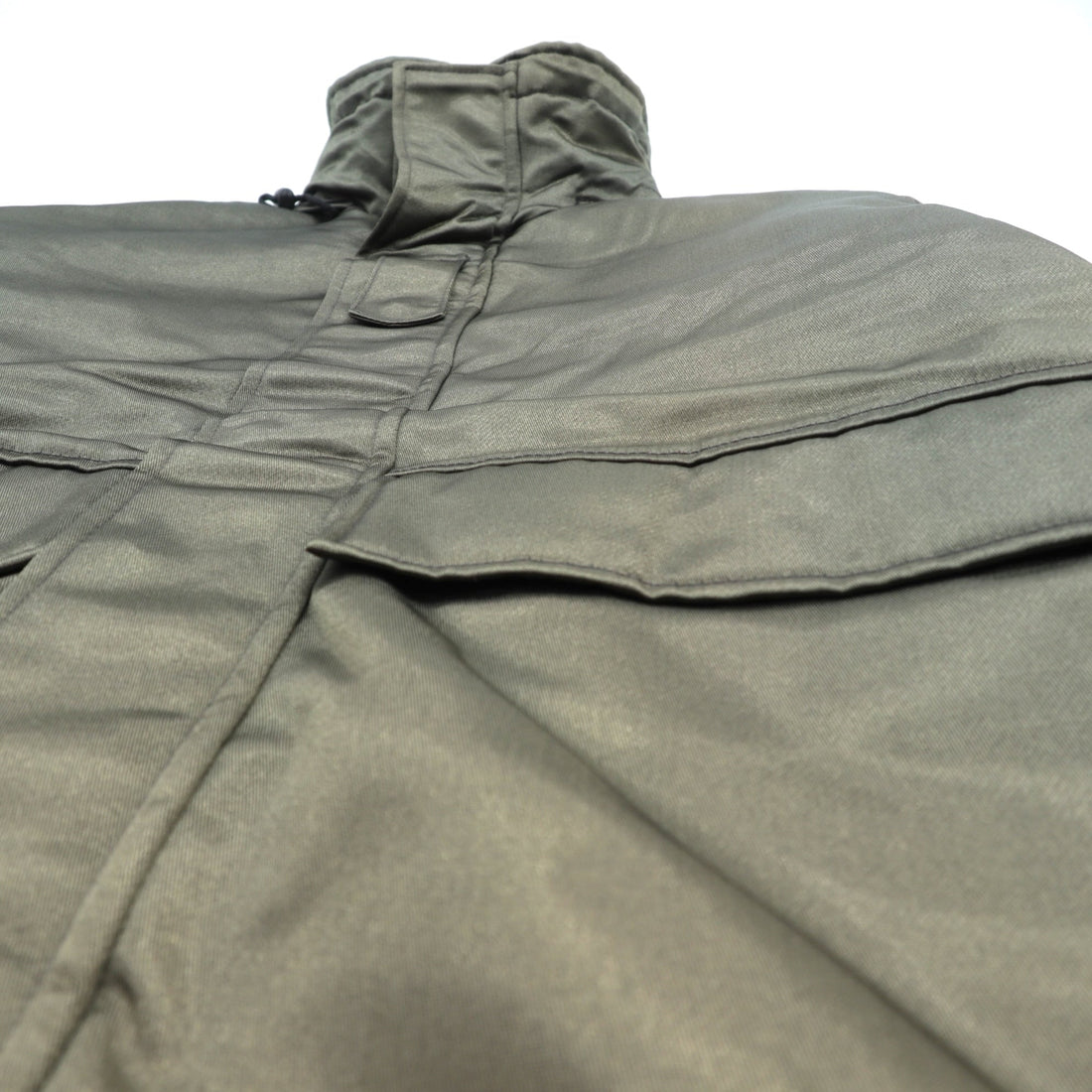 SPIEWAK 90s Made in USA Titancross Padded Hoodie Military Jacket, Large, with Retractable Hood, Drawcord, Unused Deadstock, Golden Fleece, 9586MOD