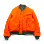 SPIEWAK 80年代 USA製 MA-1 フライトジャケット L カーキ リバーシブル GOLDEN FLEECE 1018-695-1621 SCOVILジップ