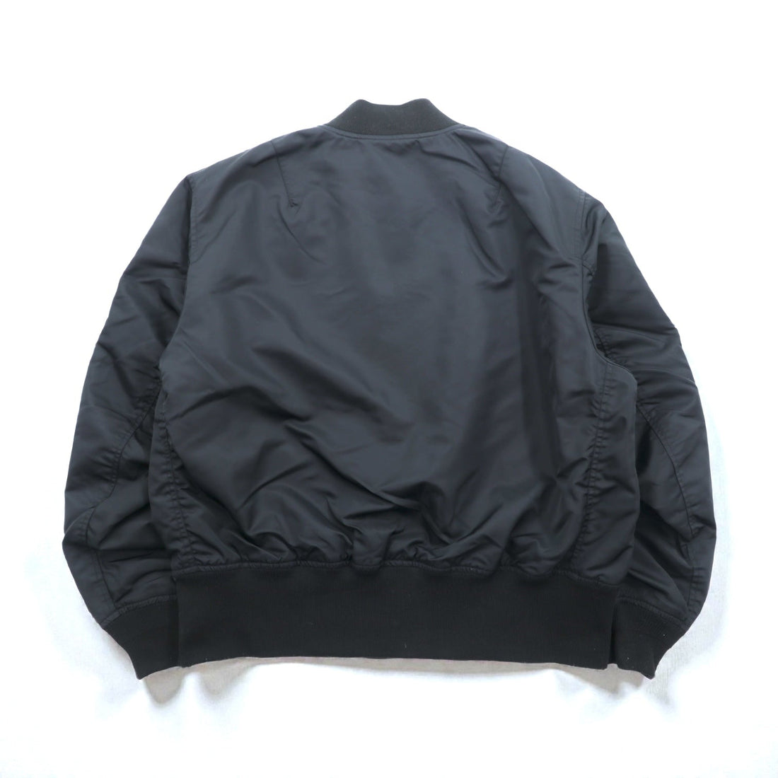 EXPERIMENTAL TEST SAMPLE L-2 Flight Jacket, Medium, Black, AERO MEDICAL LABORATORY BACKERS, Nylon IDEAL ZIP