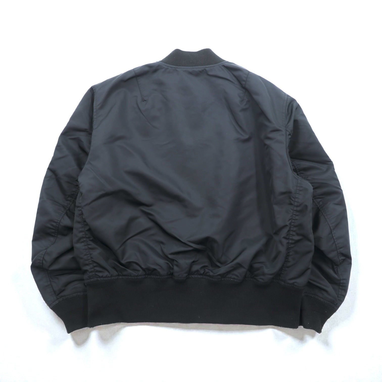 EXPERIMENTAL TEST SAMPLE L-2 フライトジャケット M ブラック BACKERS AERO MEDICAL LABORATORY ナイロン IDEALジップ