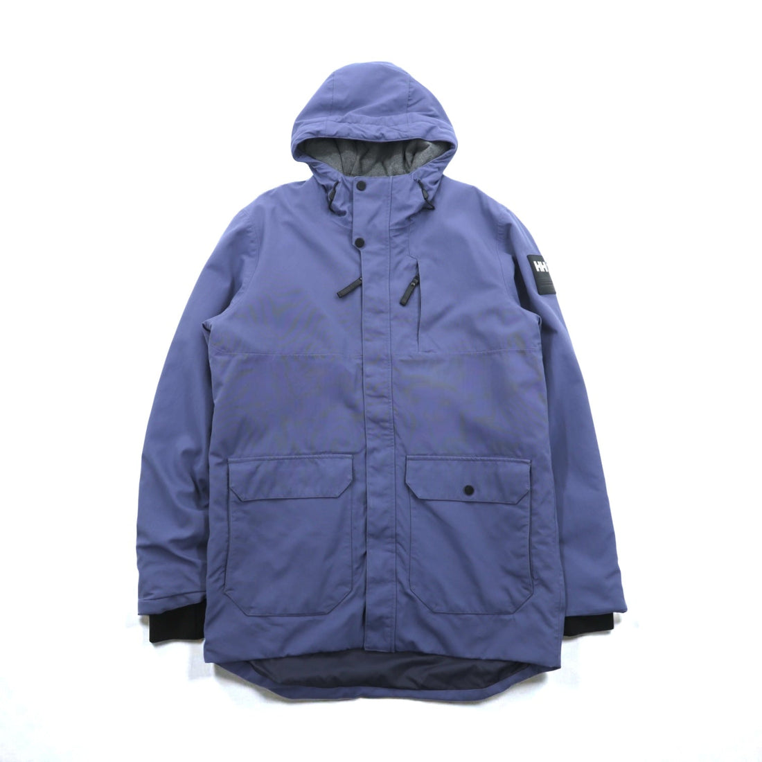HELLY HANSEN Primaloft Padded Mountain Parka, Navy, Waterproof, PRIMA LOFT TECH