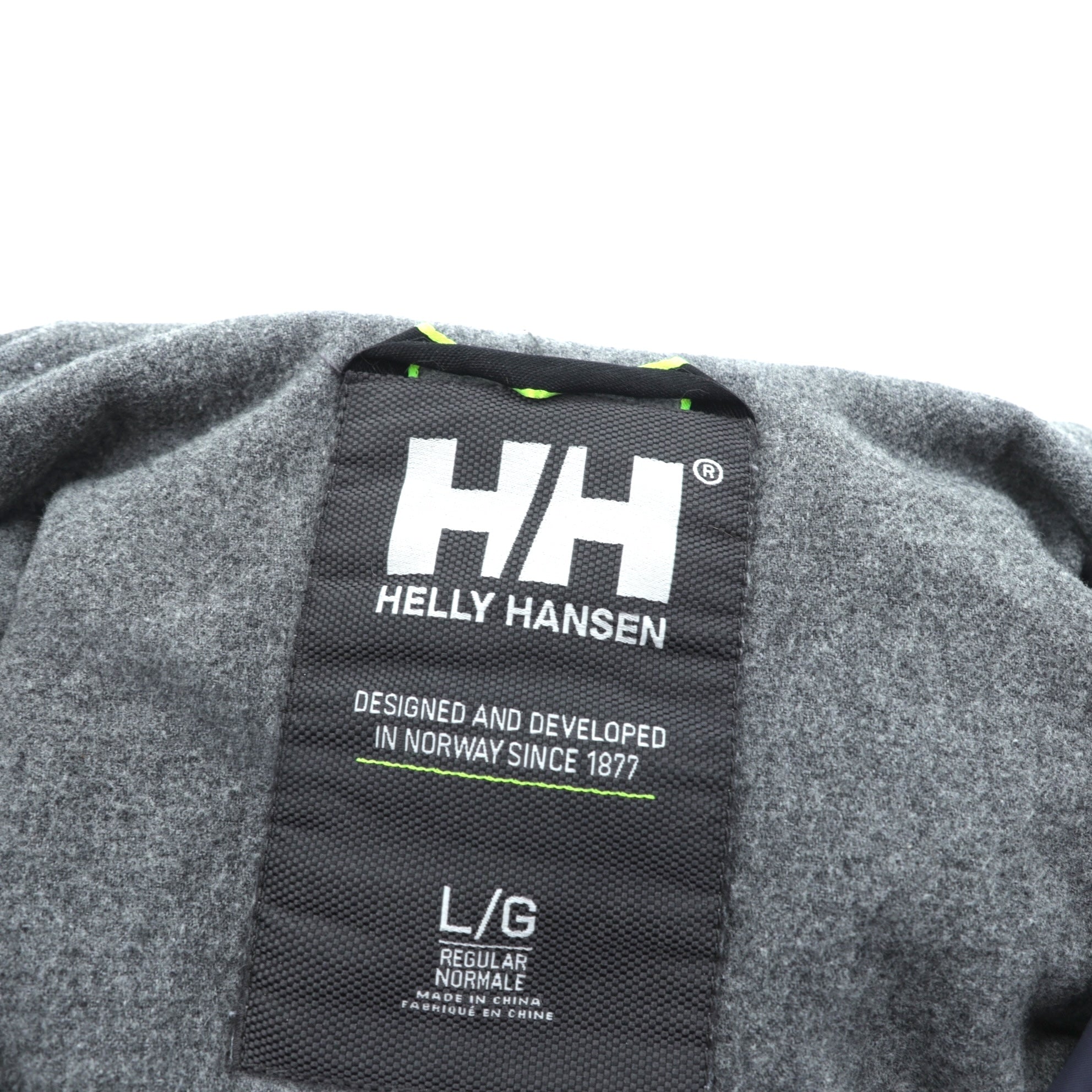 HELLY HANSEN プリマロフト 中綿 マウンテンパーカー L ネイビー 防水 PRIMA LOFT HELLY TECH