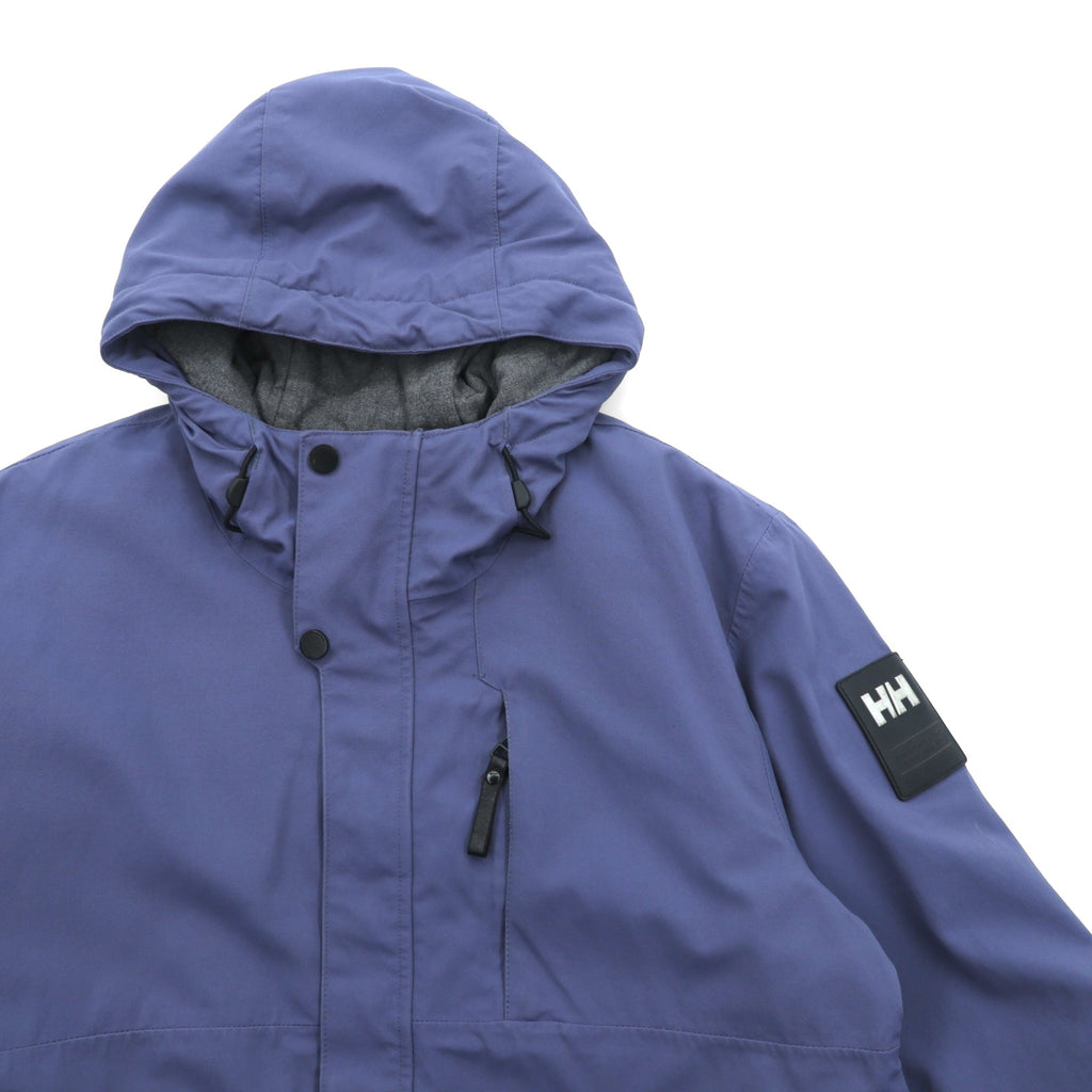 HELLY HANSEN プリマロフト 中綿 マウンテンパーカー L ネイビー 防水 PRIMA LOFT HELLY TECH
