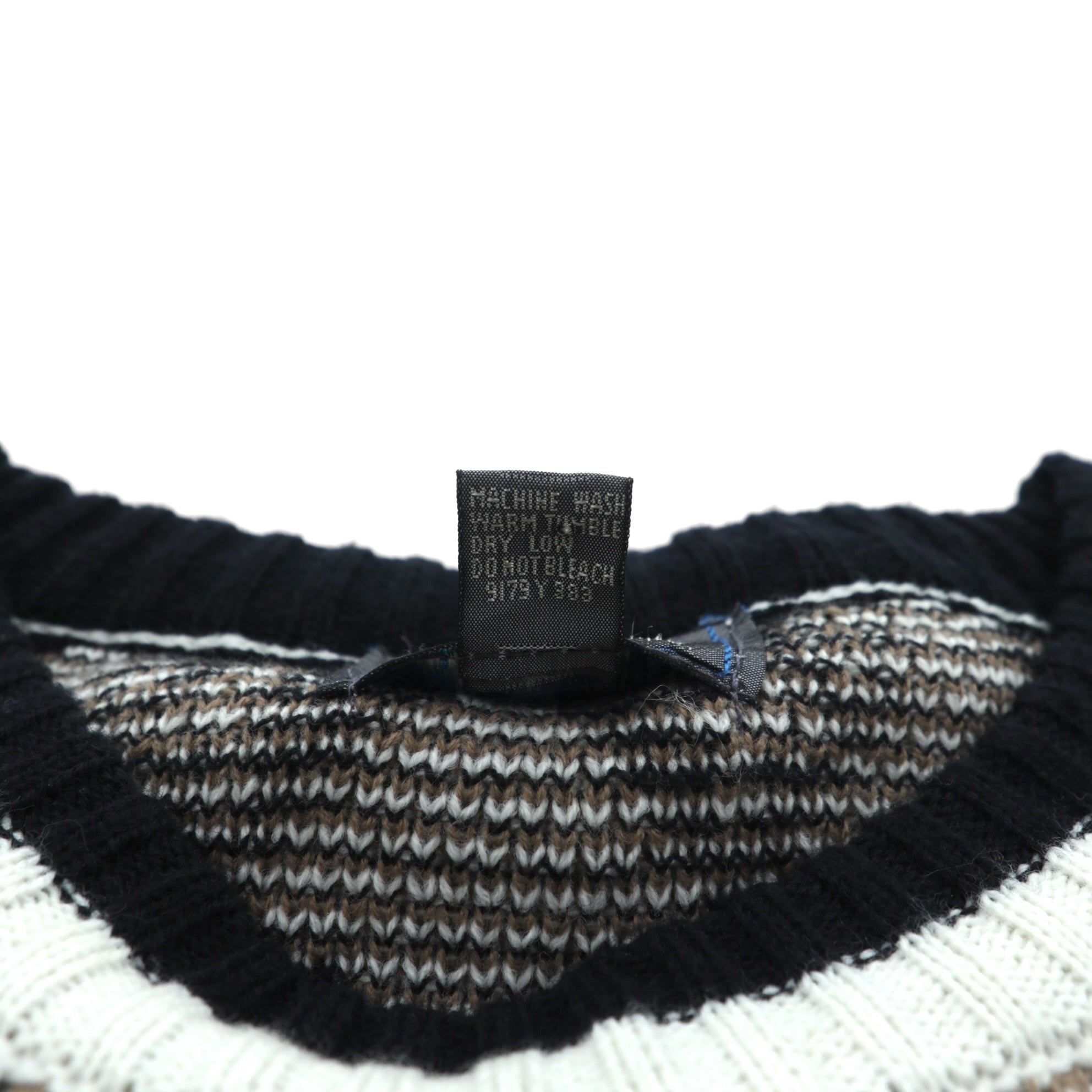 SIR WILLIAM 90年代 ヴィンテージ 総柄 ニット セーター XL アクリル