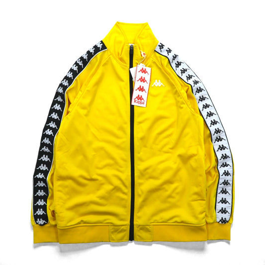 Kappa トラックジャケット ジャージ L イエロー 222 BANDA ANNISTON サイドライン テープロゴ 3502050 未使用品