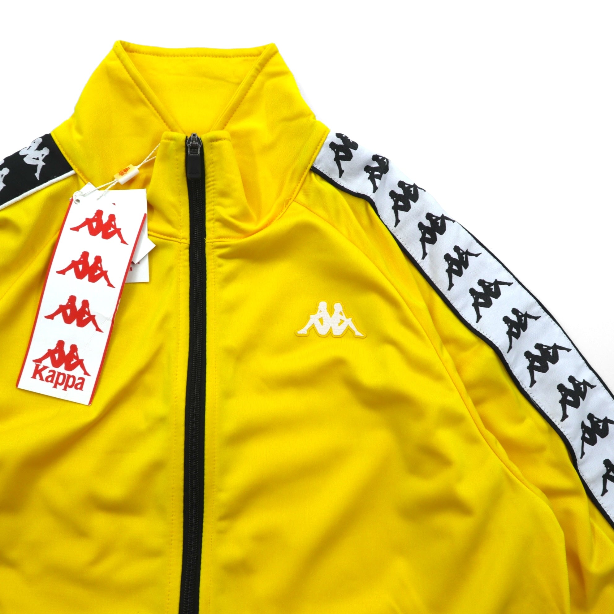 Kappa トラックジャケット ジャージ L イエロー 222 BANDA ANNISTON サイドライン テープロゴ 3502050 未使用品