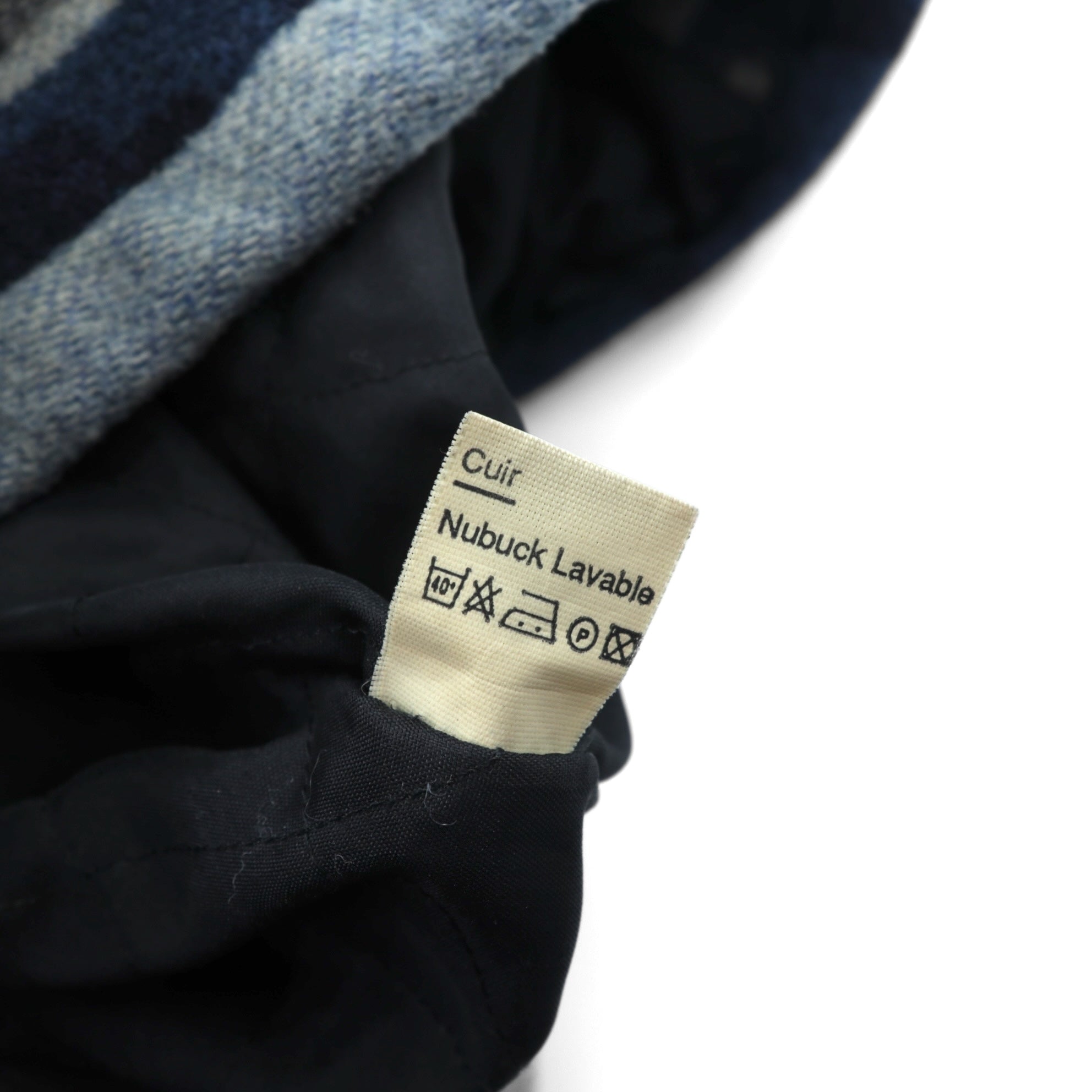 90s Blanket Jacket チマヨ チョアコート カバーオール XL ウール ブランケット ネイティブ柄 レザー襟 ARMAND THIERY JEANSWEAR