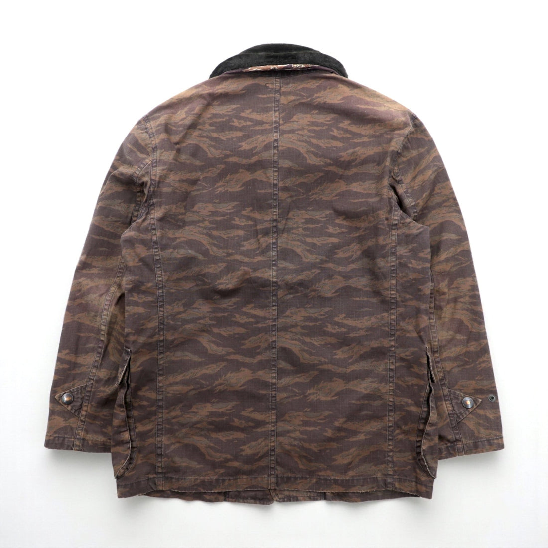FULLCOUNT Boa Rips Top Deck Jacket, Size L, Camouflage Tiger Camo, Made in Japan