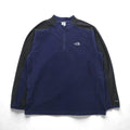 THE NORTH FACE ハーフジップ プルオーバー フリースジャケット XL ネイビー TKA100 A436