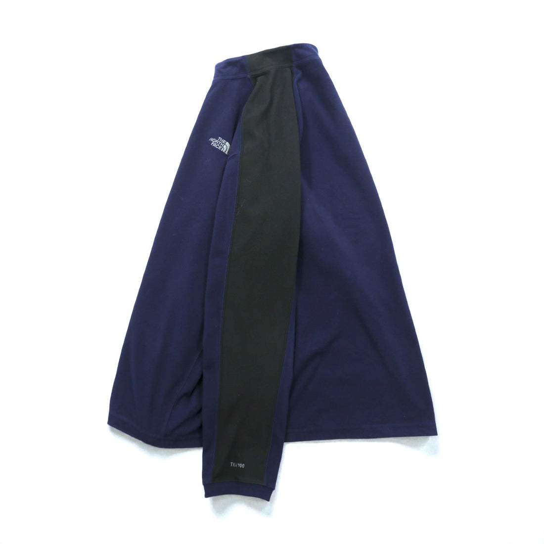 THE NORTH FACE Half Zip Pullover Fleece Jacket XL Navy TKA100 A436