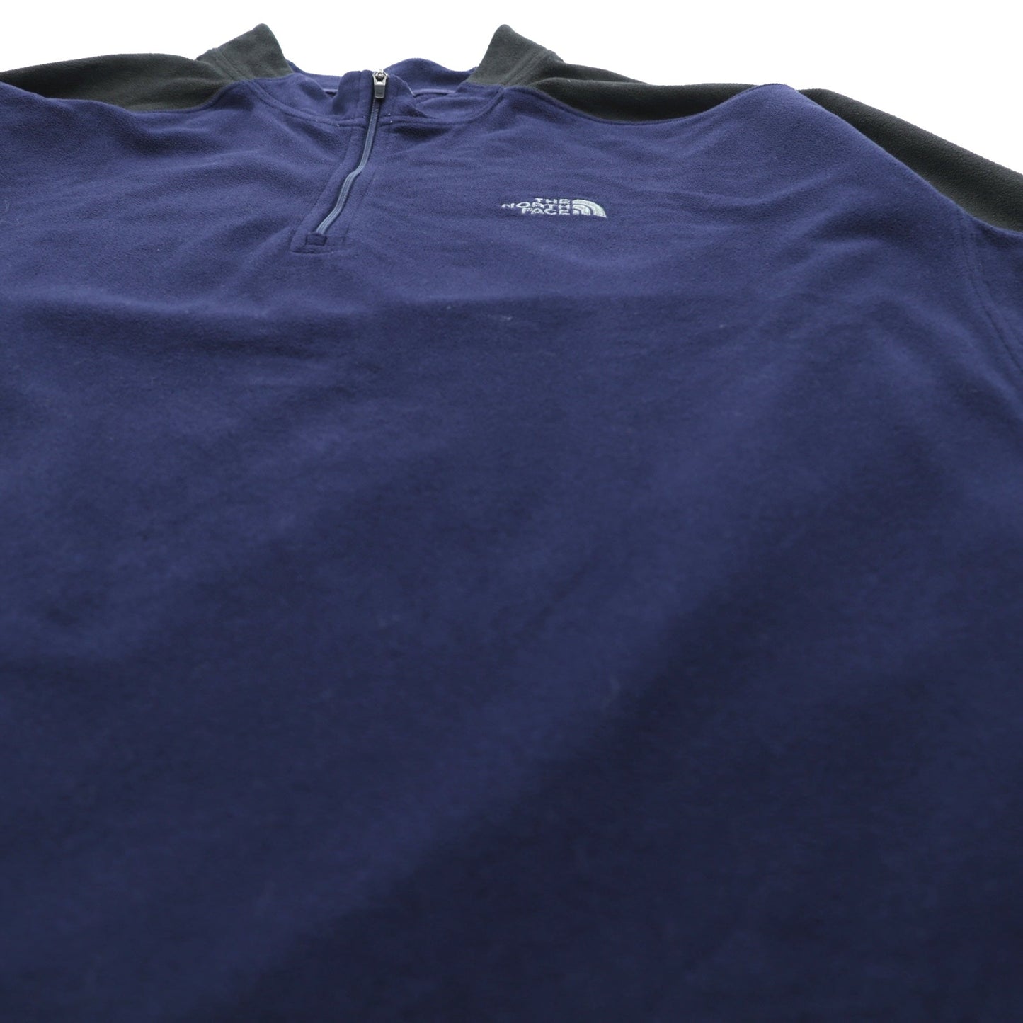 THE NORTH FACE ハーフジップ プルオーバー フリースジャケット XL ネイビー TKA100 A436
