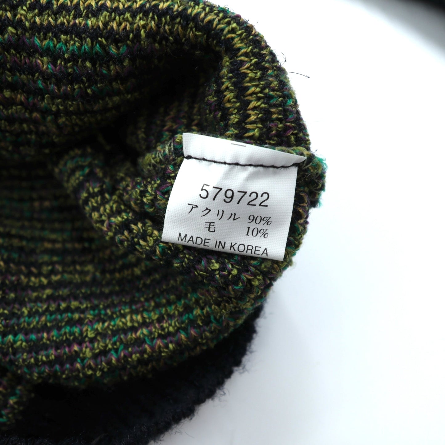 FIRENZE Jacquard Knitwear 総柄 フェアアイル ニット セーター L カーキ