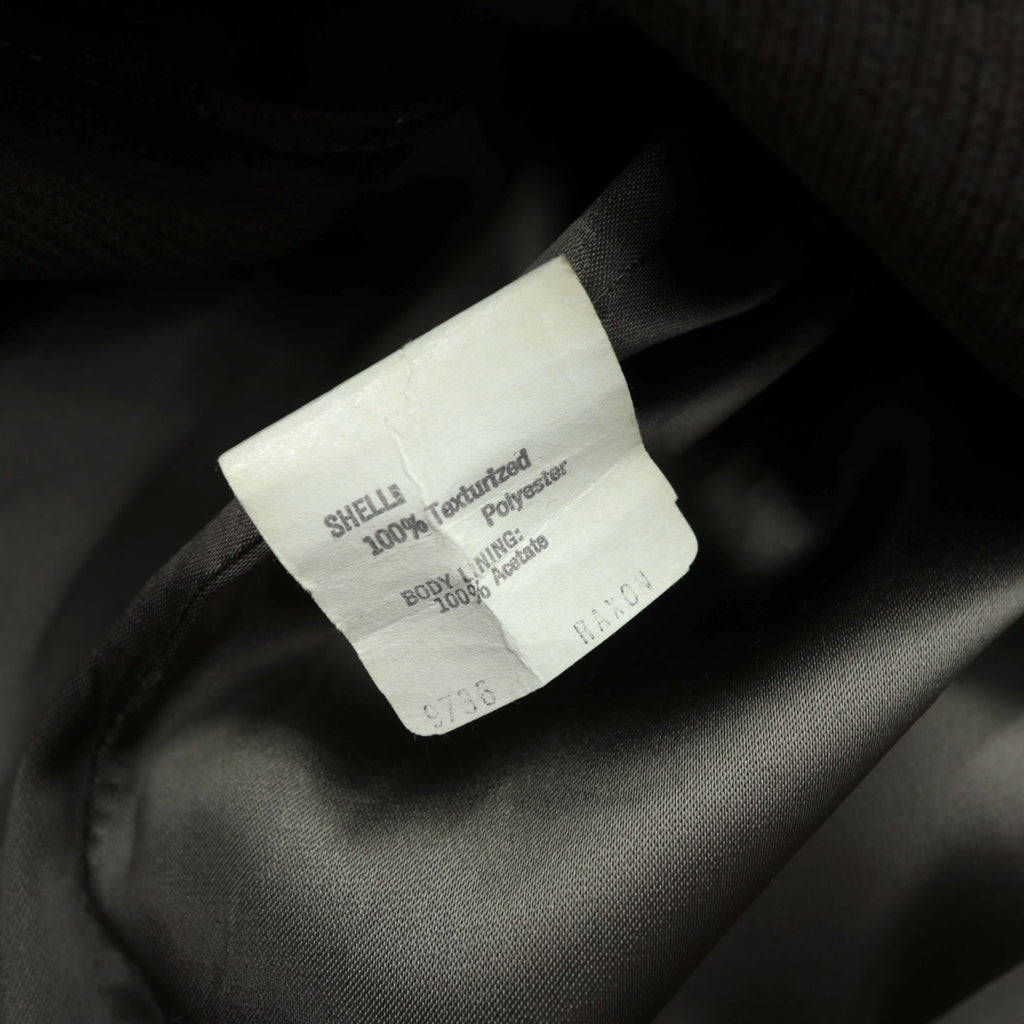 Casualcraft New York 70年代 USA製 ヴィンテージ バルマカーンコート ステンカラーコート L ベージュ ライナー着脱式 くるみボタン