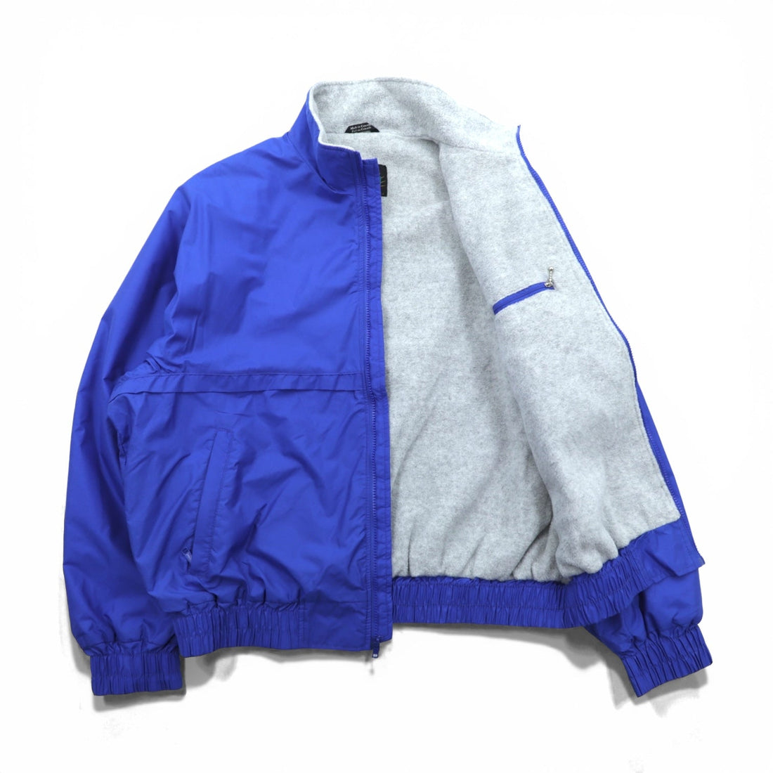 80s Canada Vintage Windbreaker Jacket Nylon JacketThinsulate Padded XL Fleece Liner Blue Made in