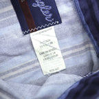 Wrangler 90年代 ボタンダウン シャツ XL ネイビー ストライプ 胸ポケット