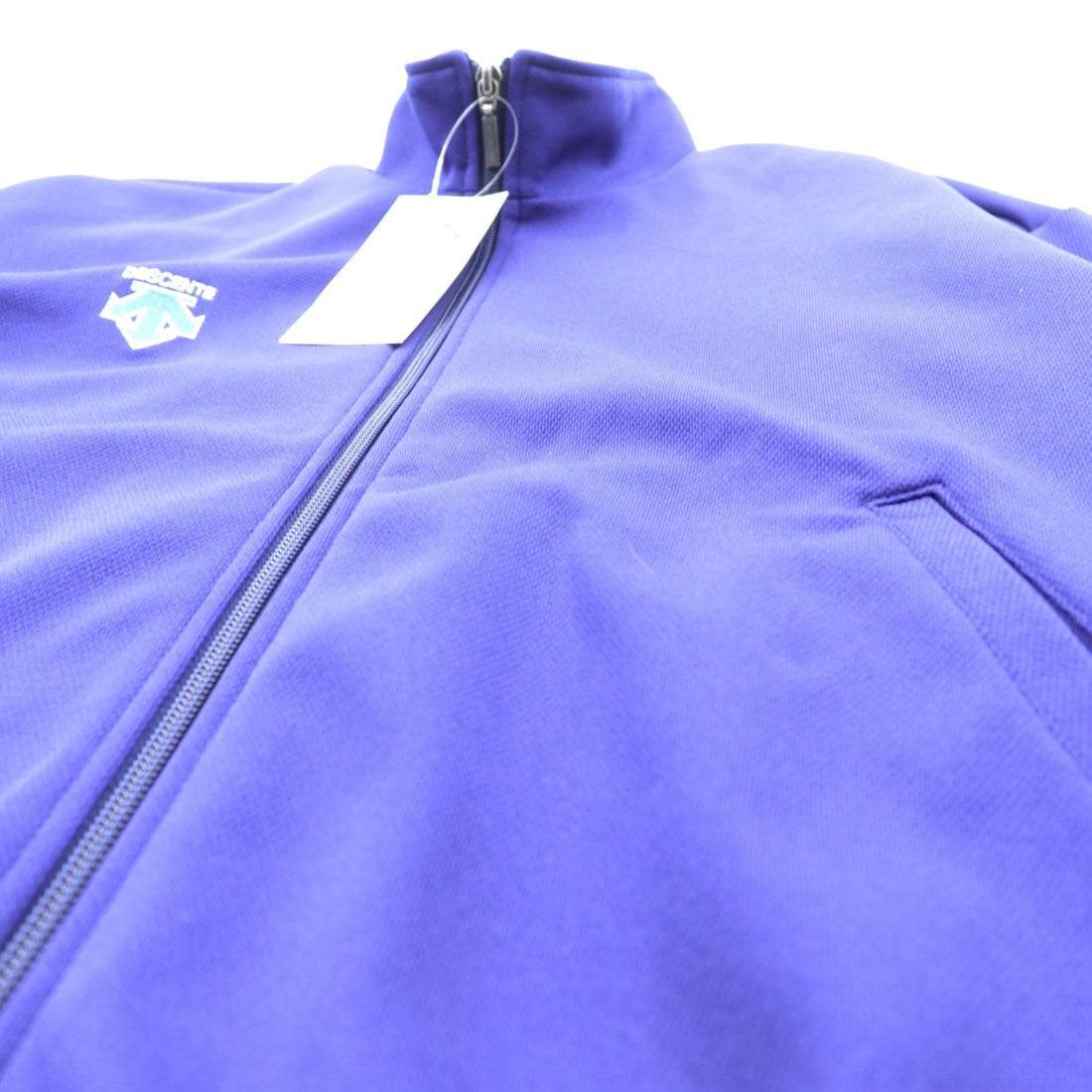 DESCENTE 90s Made in Japan Track Jacket Jersey M Navy Unused